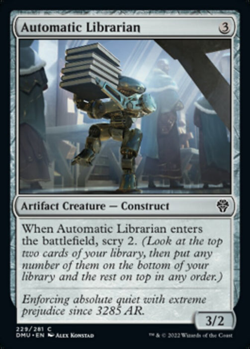Automatic Librarian (Foil)