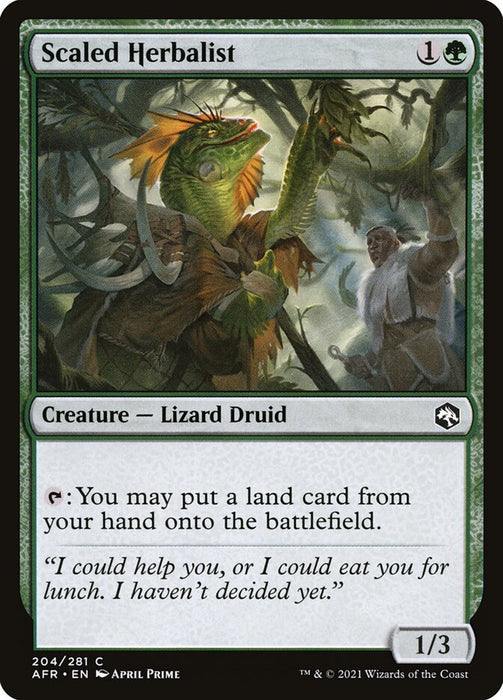 Scaled Herbalist  (Foil)