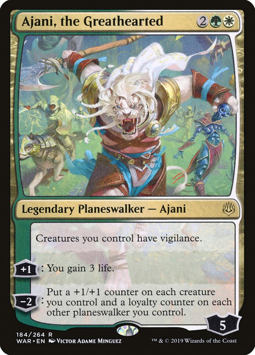 Ajani, le Grand Cœur (Foil)