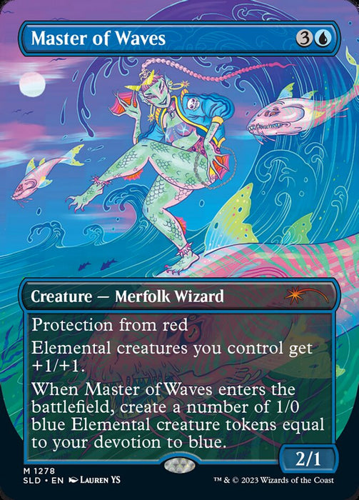 Master of Waves - Borderless - Full Art - Inverted (Foil)