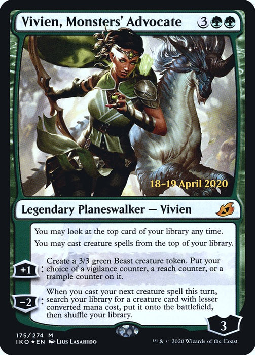 Vivien, Monsters' Advocate  (Foil)