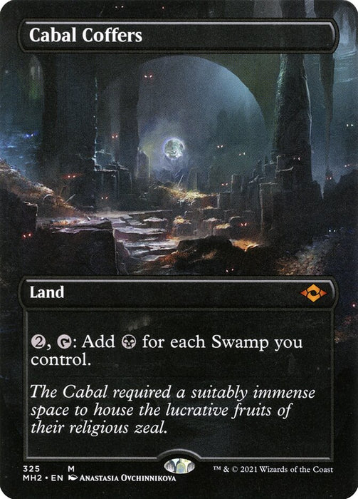 Cabal Coffers - Borderless  - Inverted (Foil)
