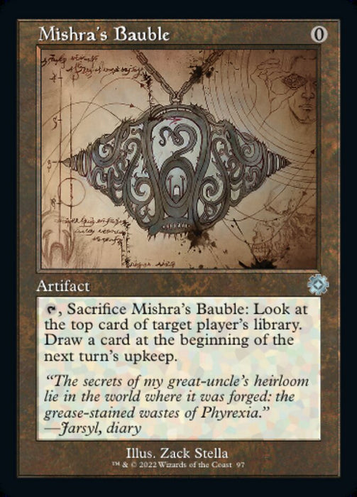 Mishra's Bauble - Retro Frame
