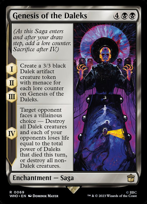 Genesis of the Daleks (Foil)