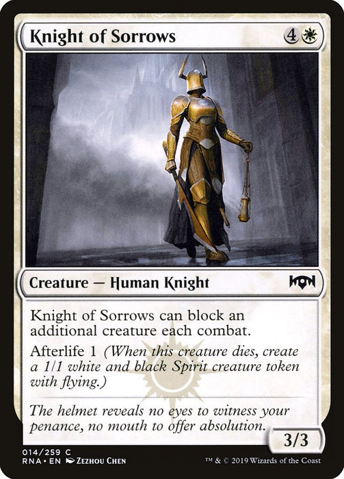 Knight of Sorrows  (Foil)