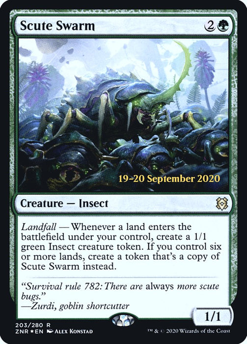 Scute Swarm  (Foil)