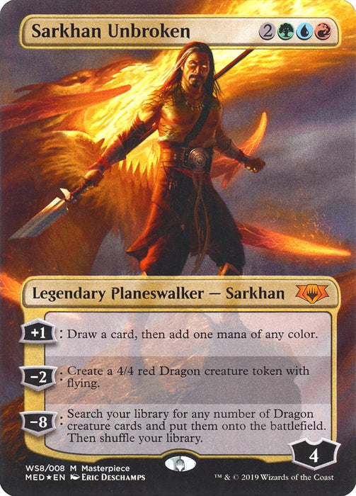 Sarkhan Unbroken - Borderless  (Foil)