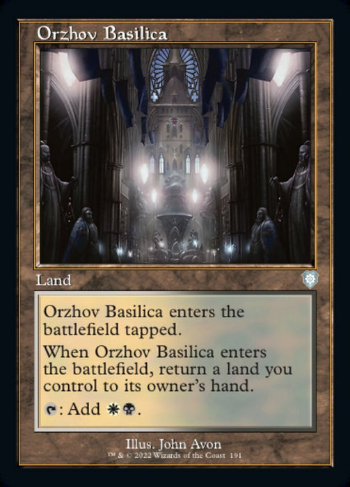 Orzhov Basilica - Retro Frame