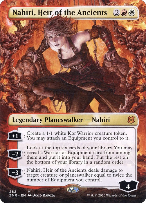 Nahiri, Heir of the Ancients - Borderless  (Foil)