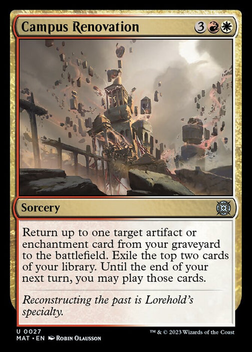 Campus Renovation (Foil)