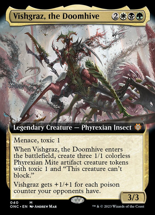 Vishgraz, the Doomhive - Legendary- Extended Art (Foil)