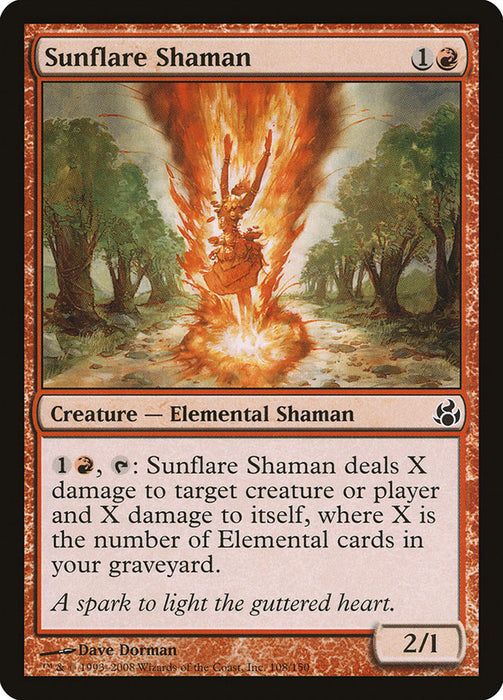 Sunflare Shaman  (Foil)