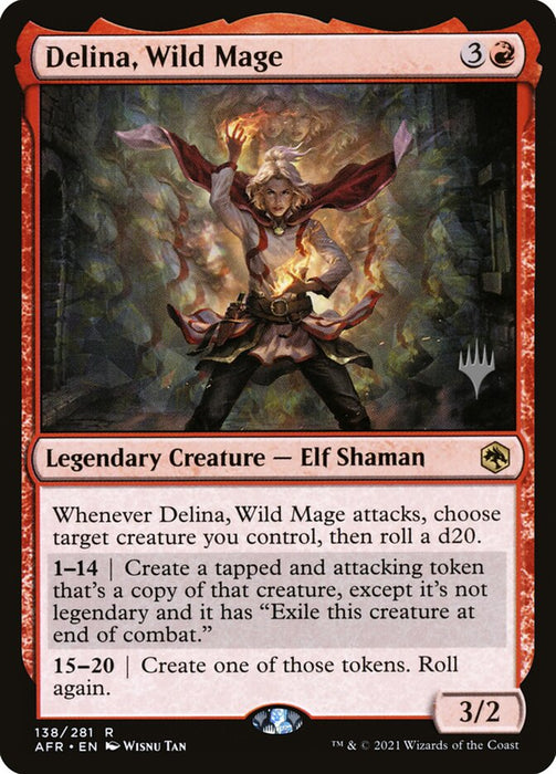 Delina, Wild Mage  - Legendary (Foil)