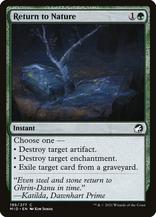 Return to Nature  (Foil)
