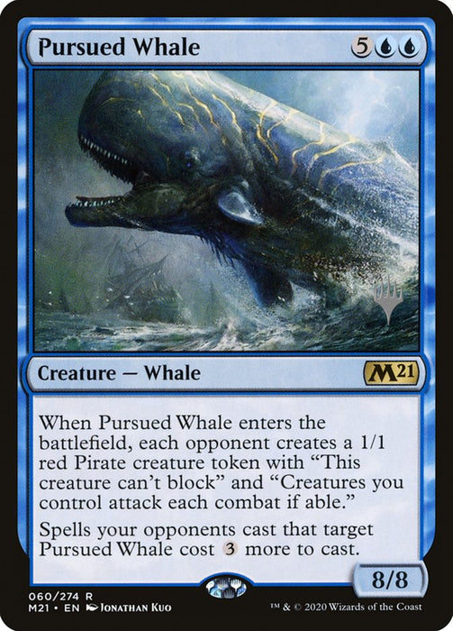 Pursued Whale (Foil)
