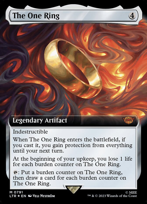 The One Ring - Legendary- Extended Art (Foil)
