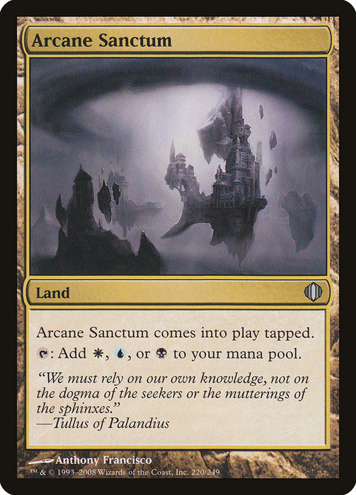 Arcane Sanctum  (Foil)