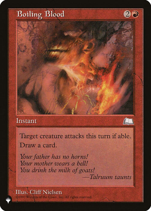 Boiling Blood - Retro Frame