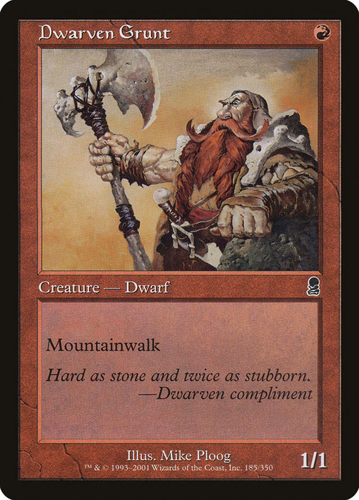 Dwarven Grunt  (Foil)