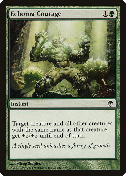 Echoing Courage  (Foil)