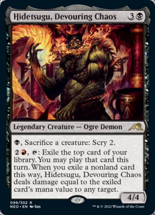 Hidetsugu, Devouring Chaos  - Legendary