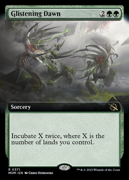 Glistening Dawn - Extended Art- Extended Art (Foil)
