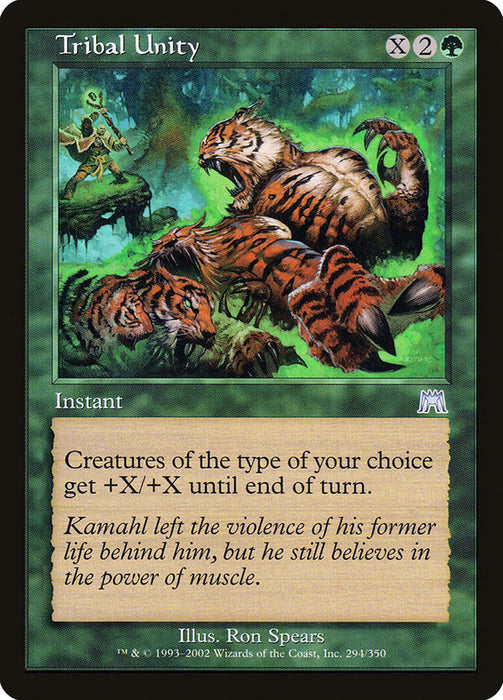 Tribal Unity  (Foil)