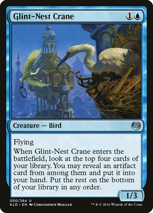 Glint-Nest Crane  (Foil)
