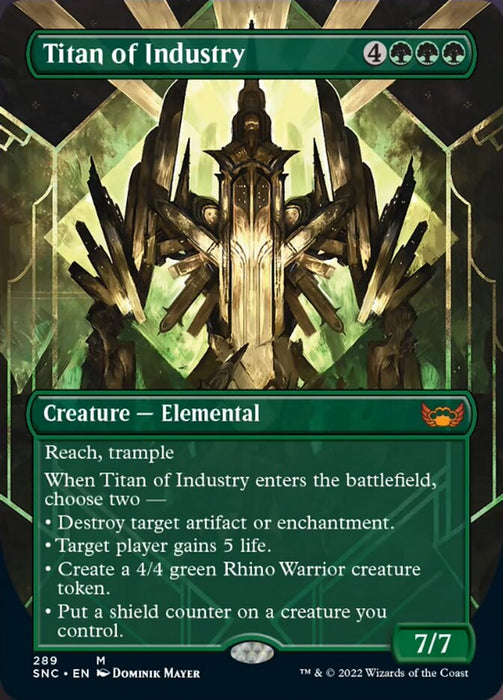 Titan of Industry - Borderless  (Foil)