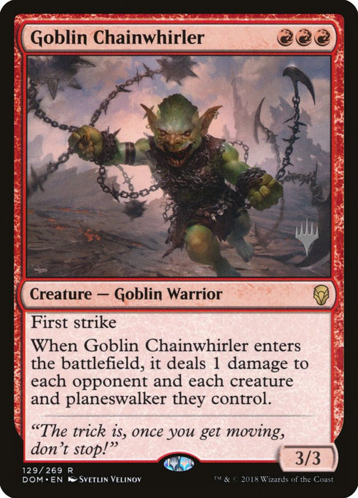 Goblin Chainwhirler  (Foil)