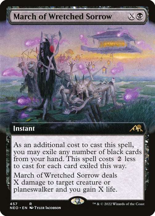 March of Wretched Sorrow  - Extended Art (Foil)
