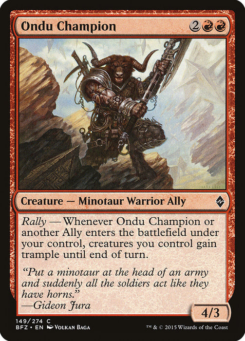 Ondu Champion  (Foil)