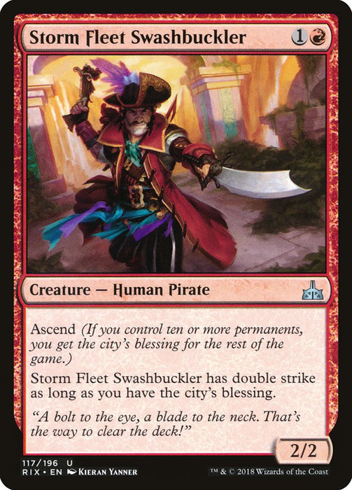 Storm Fleet Swashbuckler  (Foil)