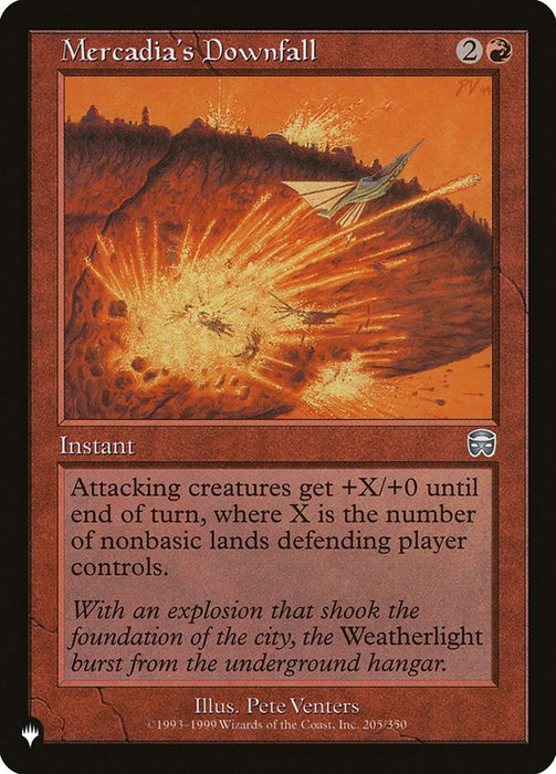 Mercadia's Downfall - Retro Frame
