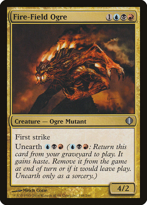 Fire-Field Ogre  (Foil)