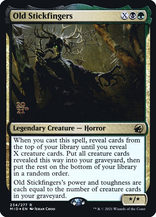 Old Stickfingers - Legendary (Foil)