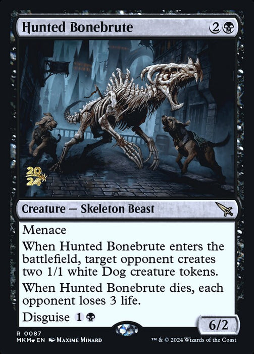 Hunted Bonebrute (Foil)