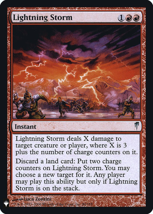 Lightning Storm (Foil)