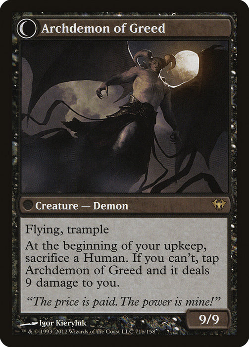 Archdemon of Greed