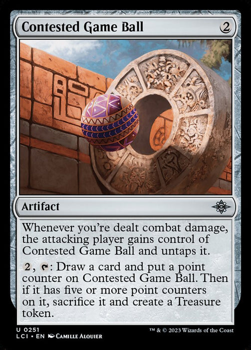 Contested Game Ball (Foil)
