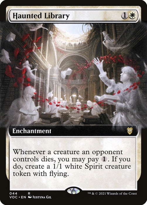 Haunted Library  - Extended Art
