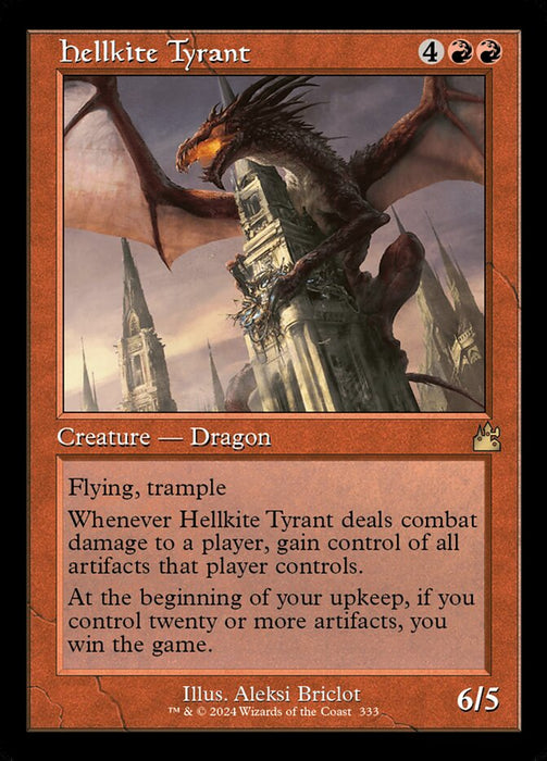 Hellkite Tyrant - Retro Frame (Foil)