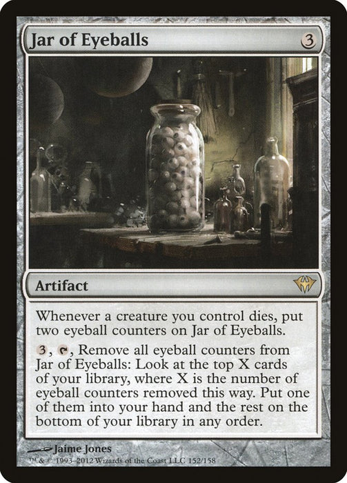 Jar of Eyeballs  (Foil)
