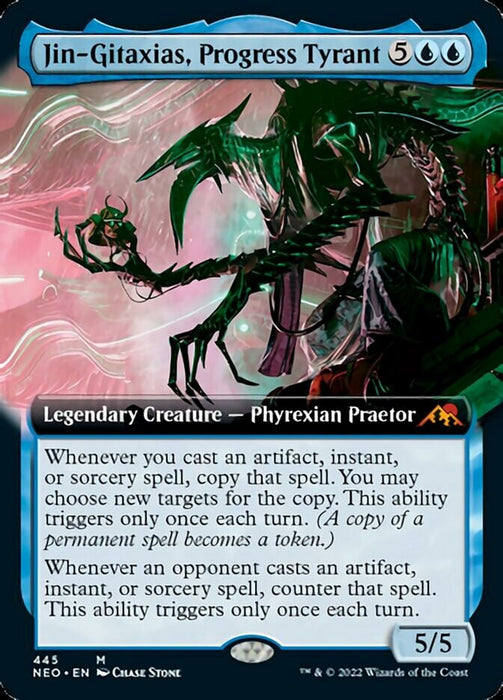 Jin-Gitaxias, Progress Tyrant  - Legendary - Extended Art