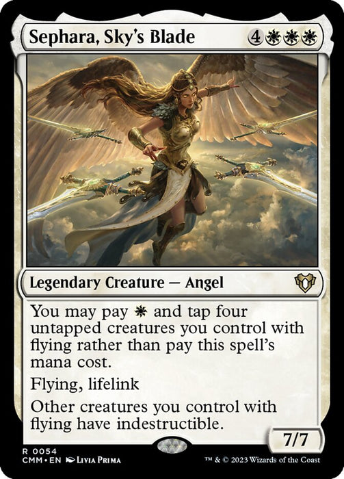 Sephara, Sky's Blade - Legendary (Foil)