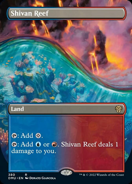 Shivan Reef - Borderless
