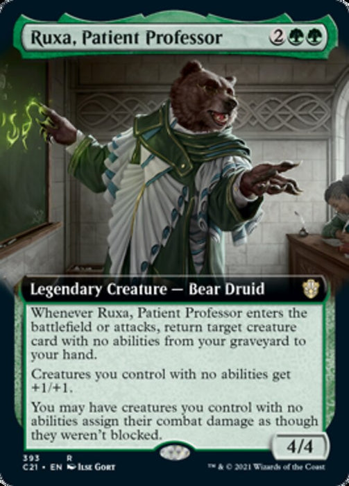 Ruxa, Patient Professor  - Legendary - Extended Art