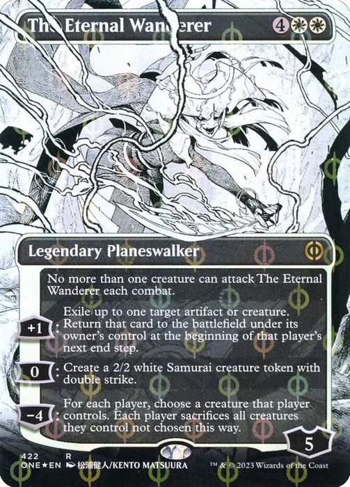 The Eternal Wanderer - Borderless - Inverted- Showcase (Foil)