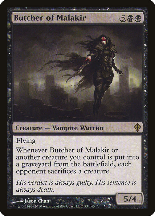 Butcher of Malakir  (Foil)