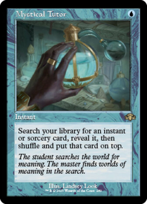 Mystical Tutor - Retro Frame (Foil)